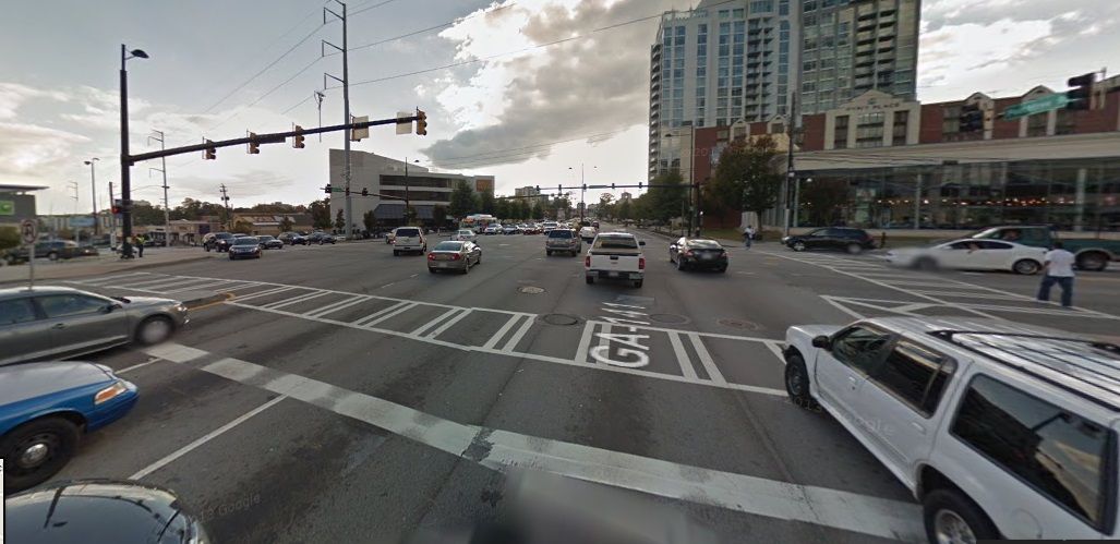 Peachtree Road and Piedmont Road